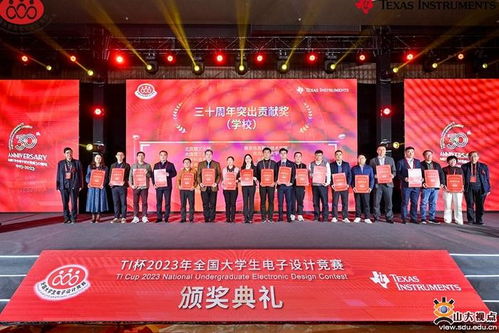 山大師生在全國(guó)大學(xué)生電子設(shè)計(jì)競(jìng)賽年度頒獎(jiǎng)暨30周年慶典中再創(chuàng)佳績(jī) 彰顯卓越承辦與管理能力